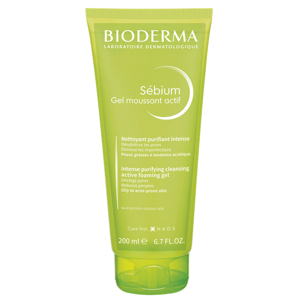 Sébium Gel moussant actif